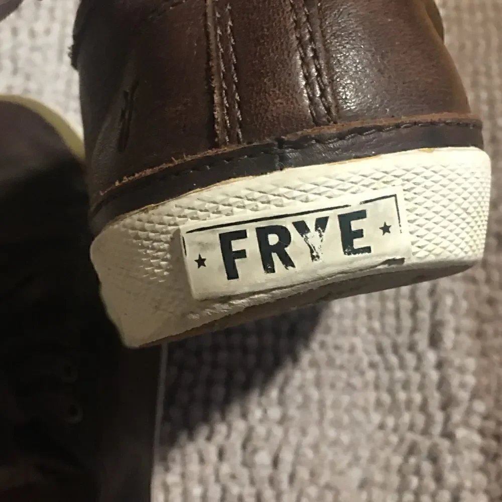 FRYE  LEATHER SNEAKERS